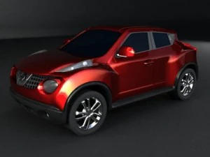 crossover Nissan Modello 3D