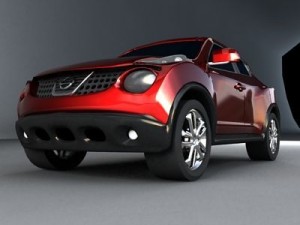 nissan crossover Model 3D