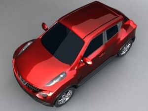 nissan crossover Model 3D