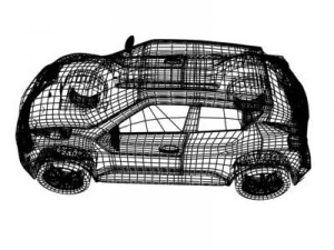 nissan crossover 3D Model