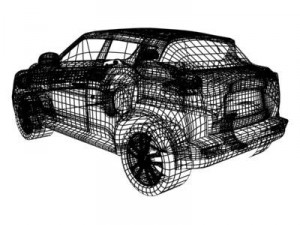 nissan crossover Model 3D
