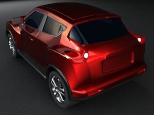 nissan crossover Model 3D
