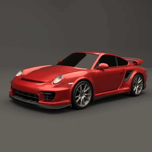 porsche carrera gt2 rs 3D Model .c4d .max .obj .3ds .fbx .stl .blend