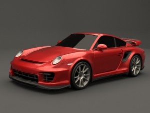 porsche carrera gt2 rs 3D Model