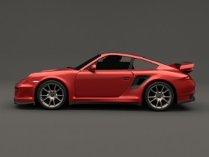 porsche carrera gt2 rs 3D-Modell