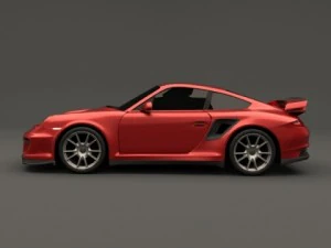 porsche carrera gt2 rs 3D Model