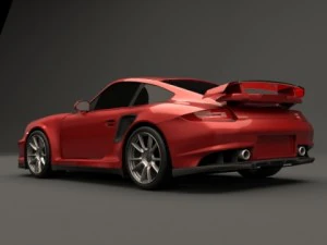 porsche carrera gt2 rs 3D Model