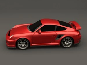 porsche carrera gt2 rs 3D Model
