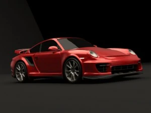 porsche carrera gt2 rs 3D Model