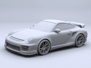 porsche carrera gt2 rs 3D Model
