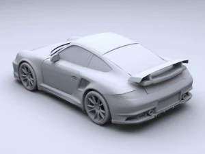 porsche carrera gt2 rs 3D Model