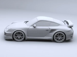porsche carrera gt2 rs 3D Model