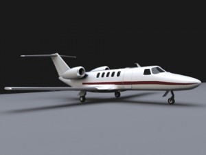 cessna citation cj4 3D Модель