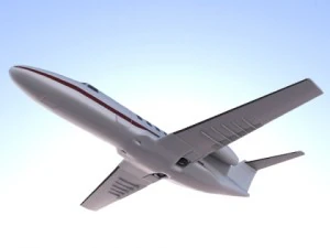 cessna citation cj4 3D Model