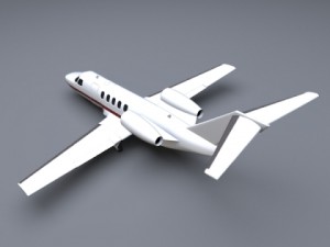 cessna citation cj4 3D Model