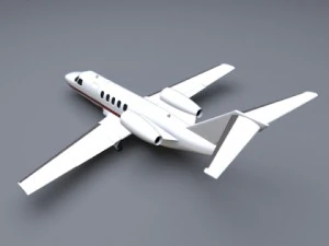 cessna citation cj4 3D Model