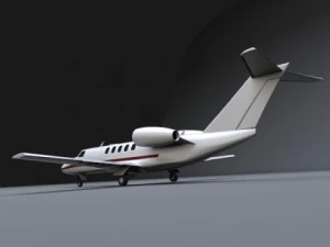 cessna citation cj4 3D Model
