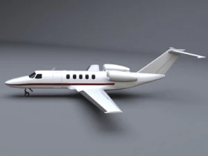 cessna citation cj4 3D Model