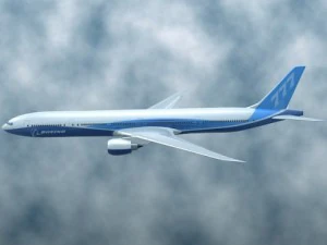 boeing 777300er airliner 3D Model