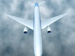 boeing 777300er airliner 3D Model