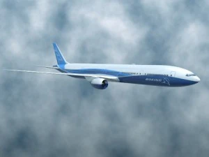 boeing 777300er airliner 3D Model