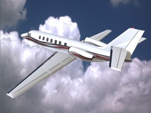 cessna citation sovereign private jet 3D Модель