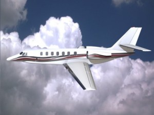 cessna citation sovereign private jet 3D Модель