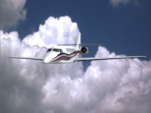cessna citation sovereign private jet 3D Модель