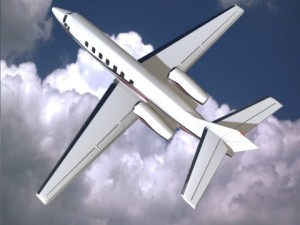 cessna citation sovereign private jet 3D Модель