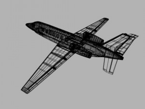 cessna citation sovereign private jet 3D Модель