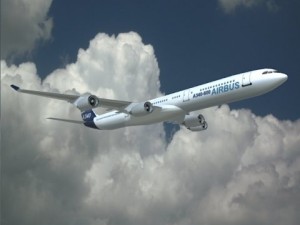 airbus a340600 commercial airliner 3D 模型