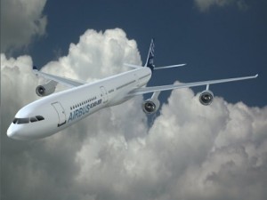 airbus a340600 commercial airliner 3D 模型