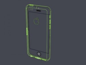 apple iphone 5c cad model 3D Model