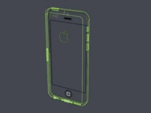 apple iphone 5c cad model 3D Model