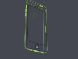 apple iphone 5c cad model 3D Model