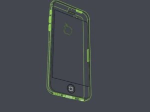 apple iphone 5c cad model 3D Model