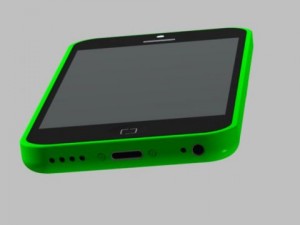 apple iphone 5c cad model 3D Model