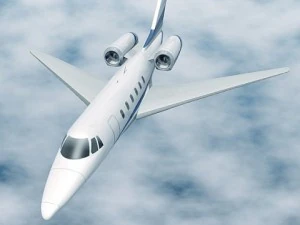 cessna citation x private jet 3D Model