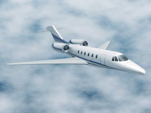 cessna citation x private jet 3D Модель