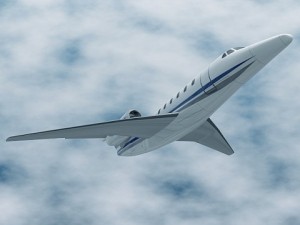 cessna citation x private jet 3D Модель