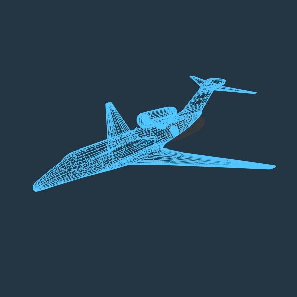 Cessna Citation X private jet 3D Model in Commercial 3DExport