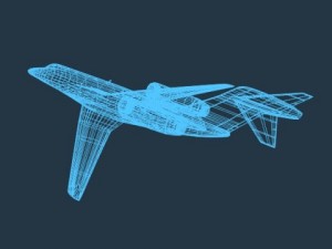 cessna citation x private jet 3D Модель