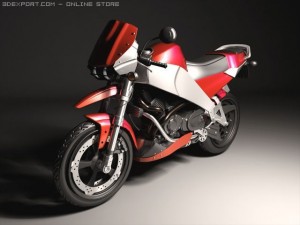buell ulysses xb12x 3D Model