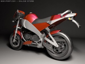 buell ulysses xb12x 3Dモデル