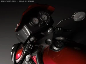 buell ulysses xb12x 3D Model