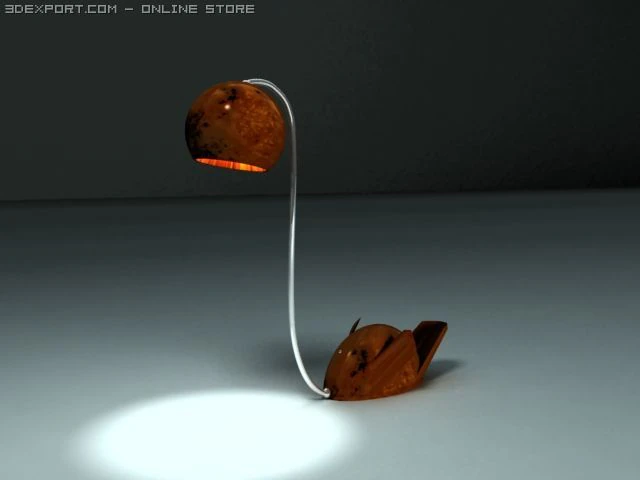duck shaped lamb 3D Model .c4d .max .obj .3ds .fbx .stl .blend 