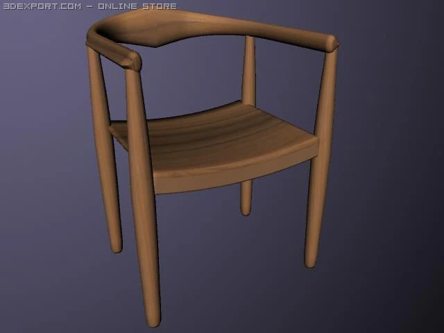 chair 3D Model .c4d .max .obj .3ds .fbx .stl .blend