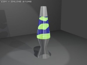 lava lamp 3D Модель