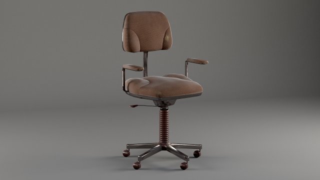 Old revolving new arrivals chair