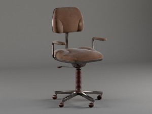old office chair 3D Model
